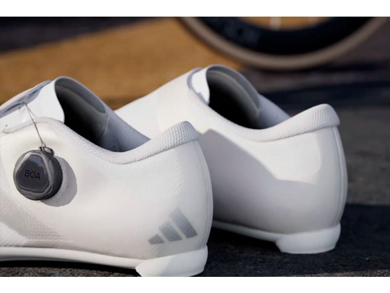 Adidas The Road Boa Cyclist Shoes - White / Silver
