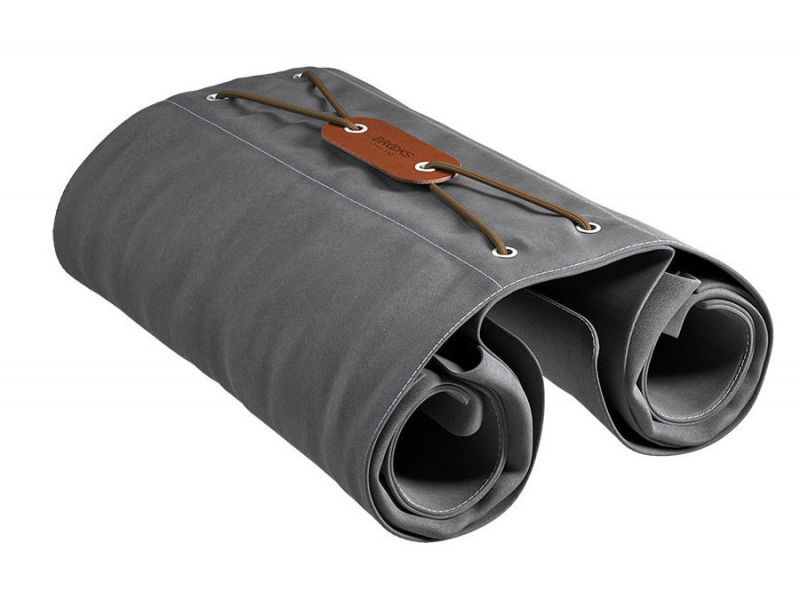 Brooks Brick Lane Roll Up Panniers Grey