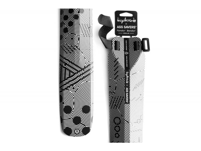 Ass Savers Fendor Bendor Regular Mudguard Reflective
