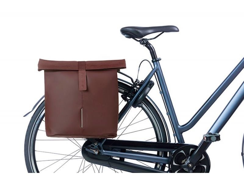 Basil City Pannier Bags 32L brown for your bike