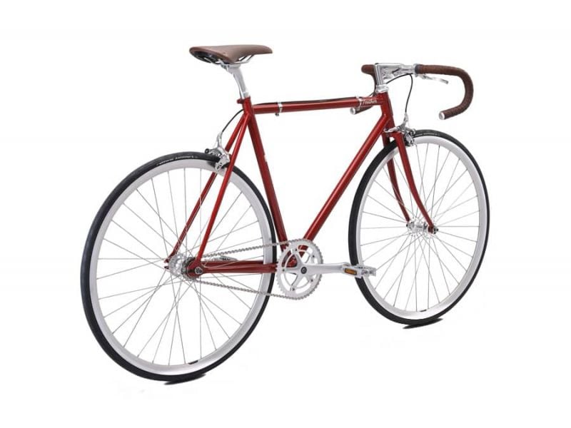 Fuji Feather Brick Red Fixie & Single Speed