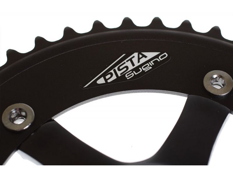 Buy the Sugino Pista Crankset with 48 Teeth in Black