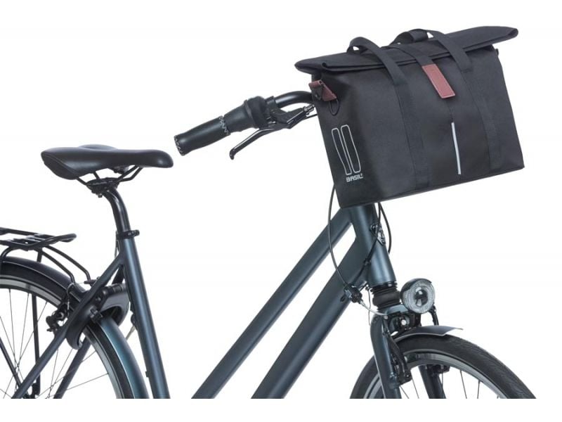 Basil City MIK Pannier Bag 11 Liters Black