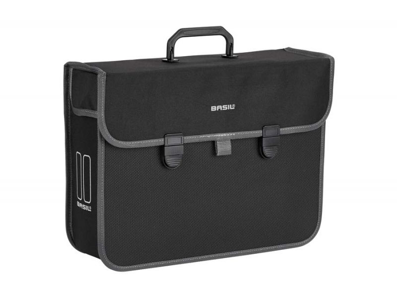 Basil Malaga XL Fahrradtasche 17L schwarz für Fahrrad