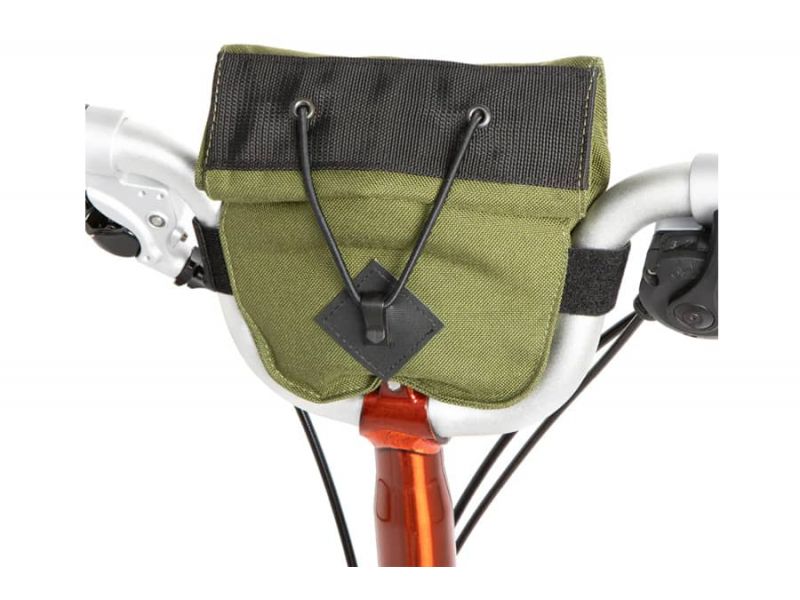 Restrap City 1.2L Handlebar Bag in Green online at Santafixie