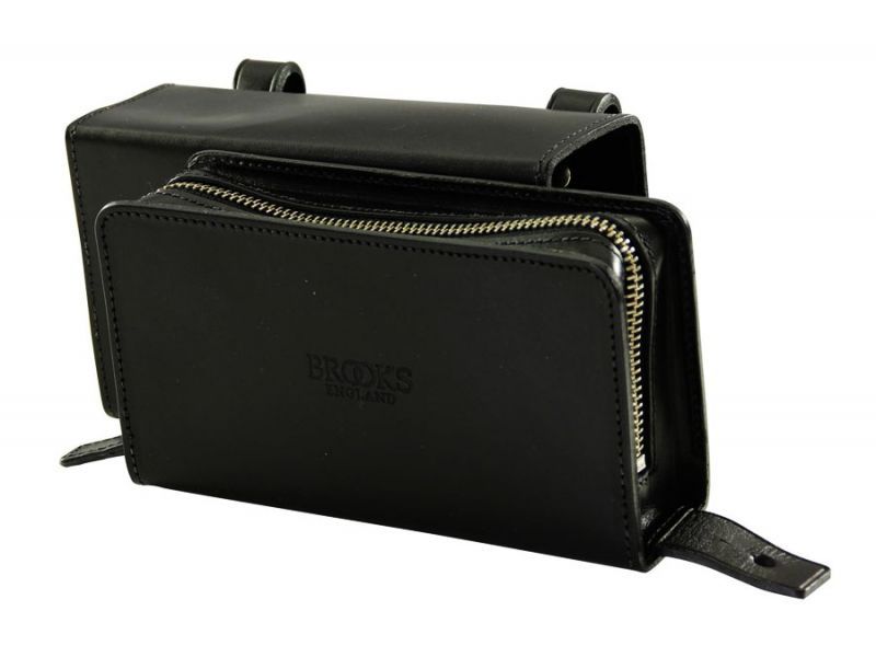 Brooks D-Shaped Saddle Bag black for your bike