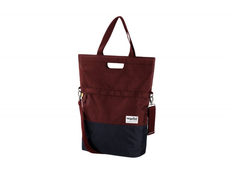 Sacoche Urban Proof Reycled Shooper 20L rouge pour vélo