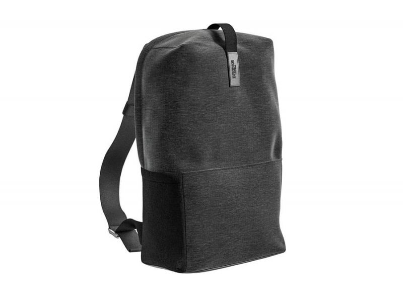 Black Brooks Dalston Medium Tex Nylon backpack for cyclists