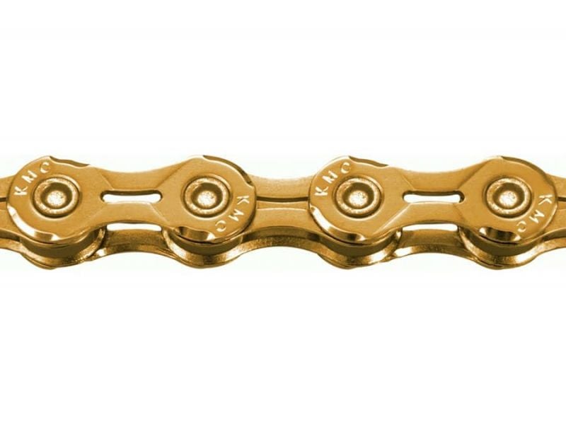KMC X11EL Bike Chain 11 speed 118 Links gold at the UK