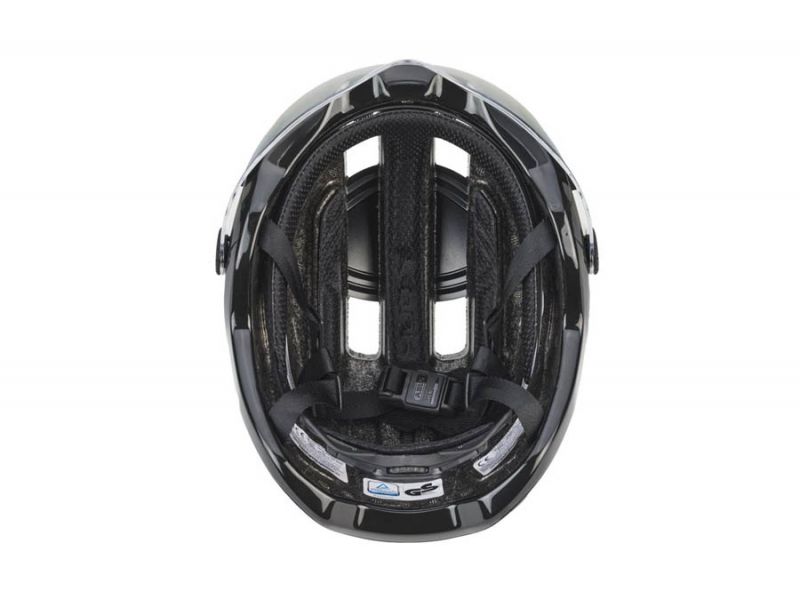 Casque vélo ABUS HUD-Y Velvet Black • Mon P'tit Vélo