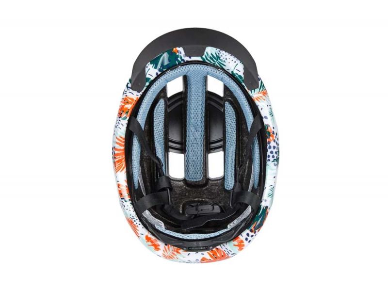 Floral bike helmet hotsell