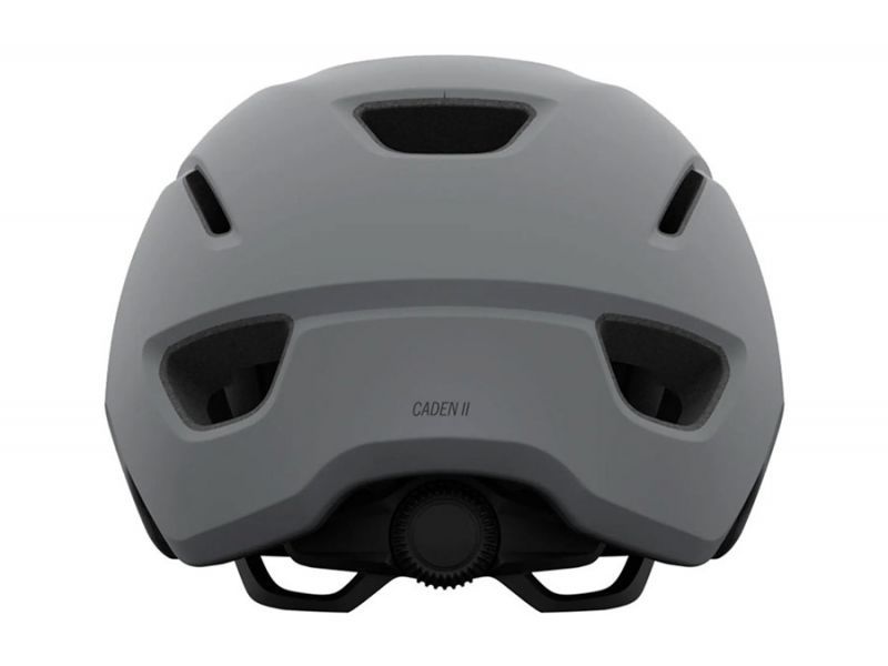 Giro Caden II Helmet for cyclists in matte gray color.