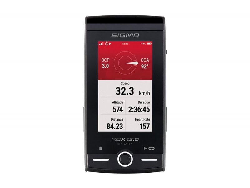 Sigma rox 12 screen size sale