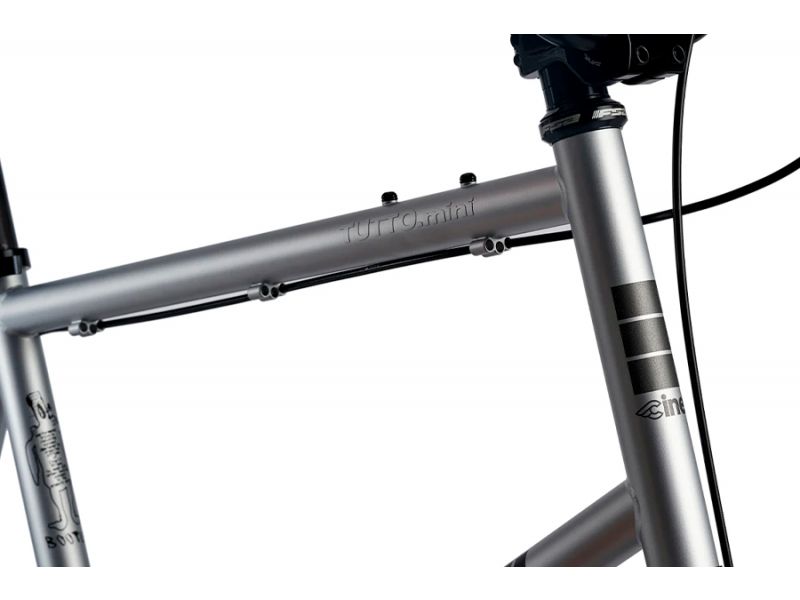 Mini Bici single-speed Cinelli Tutto Mini Silver Bootleg