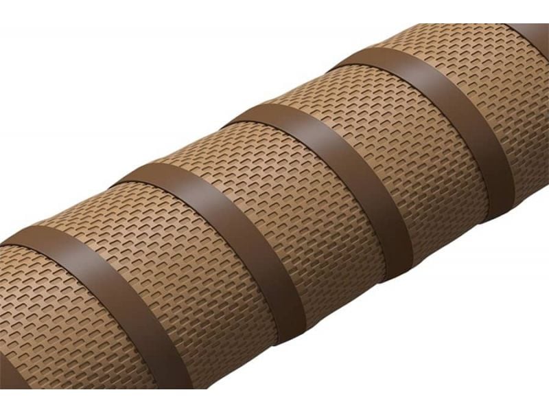 BROOKS* cambium rubber bar tape (mud green) - BLUE LUG