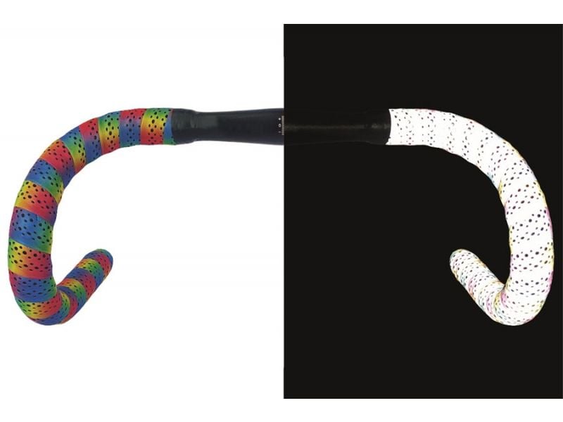 SNTFX SPECIAL Handlebar Tape Reflective Rainbow
