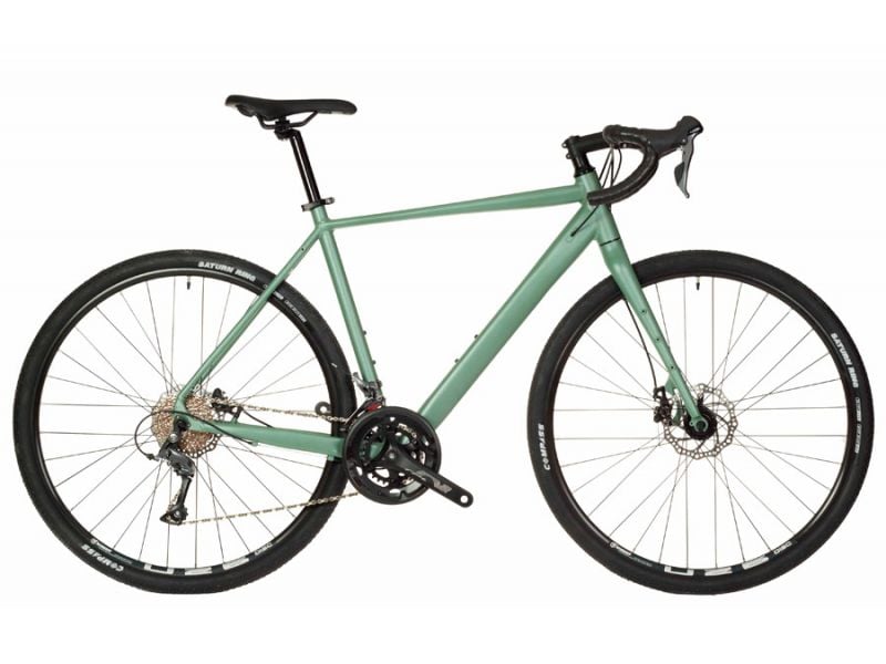 Crest Split 16V Verde – Bicicleta gravel de aluminio