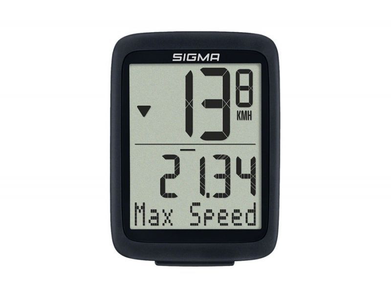 Ciclocomputer Sigma BC 8.0 WL senza fili ATS nero per bici