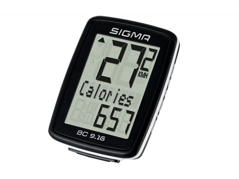 Sigma BC 9 16 Speedometer and Odometer 9 functions Black