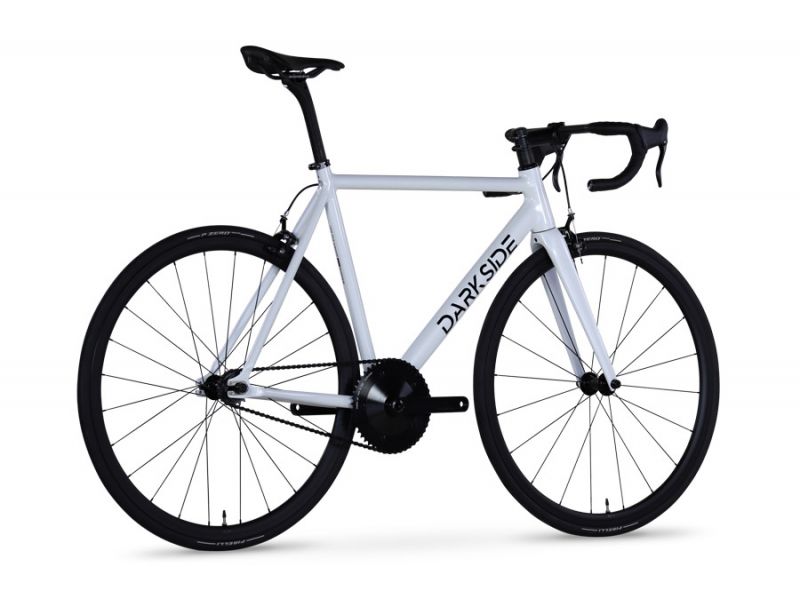 Darkside Mannheim Urban DB AL Fixie Bike Single Speed White