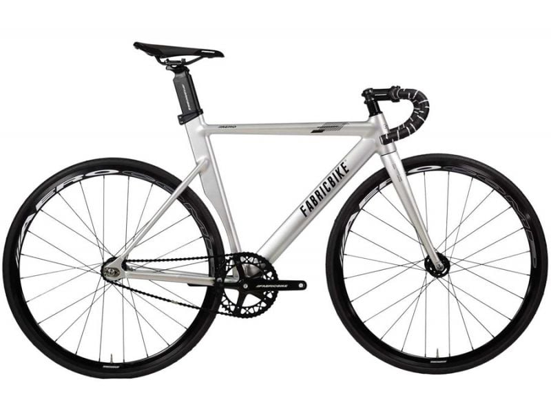 FabricBike Aero Space Grey Black Track Bike