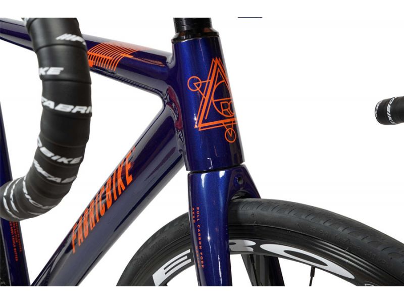 FabricBike Aero Indigo Orange Track Bike
