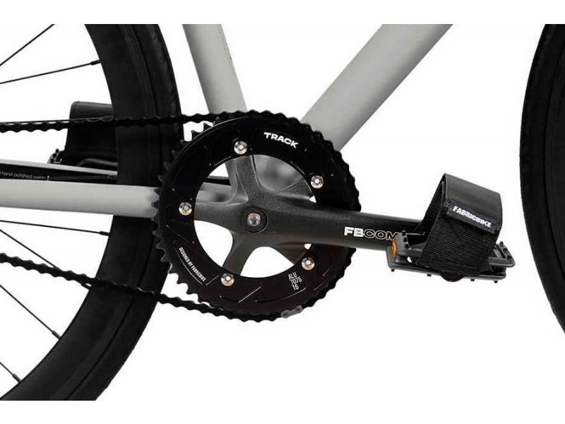 Vélo Fixie FabricBike Light - Cadre Aluminium 6061, Guidon Bullhorn, Freins, Pédales Straps - 9.45kg (Taille M)