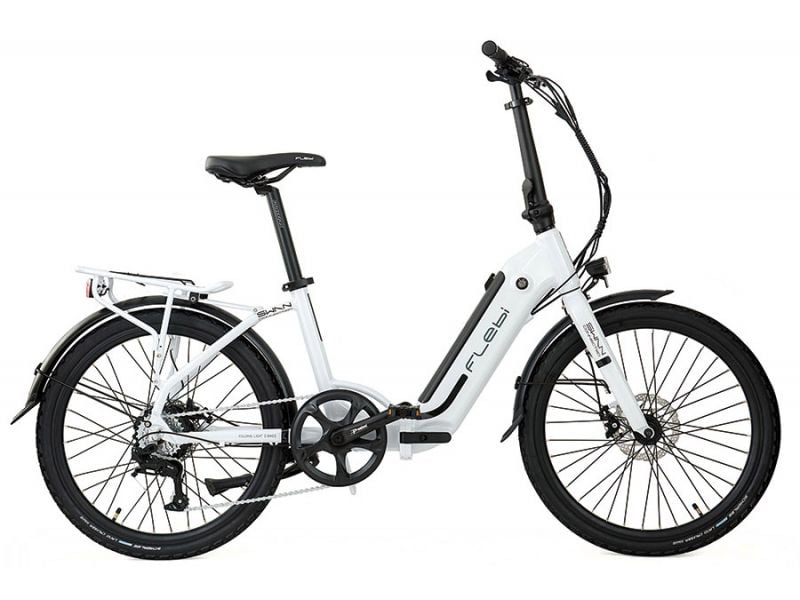 Flebi Swan 24 Folding e Bike White