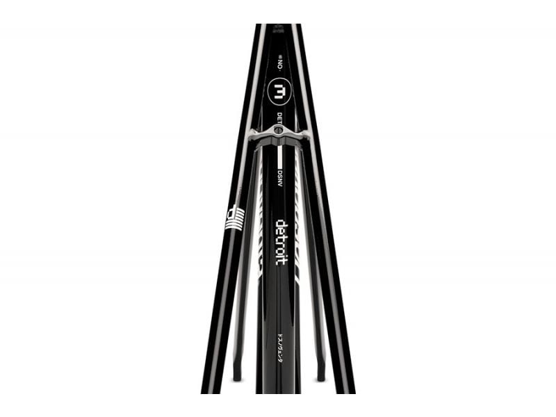 Dosnoventa Detroit Frameset - Jet Gloss Black