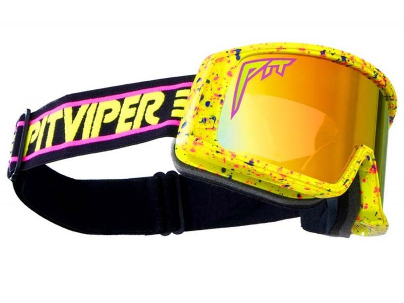 Pit Viper Gli occhiali da sole originali polarizzati 1993, Giallo