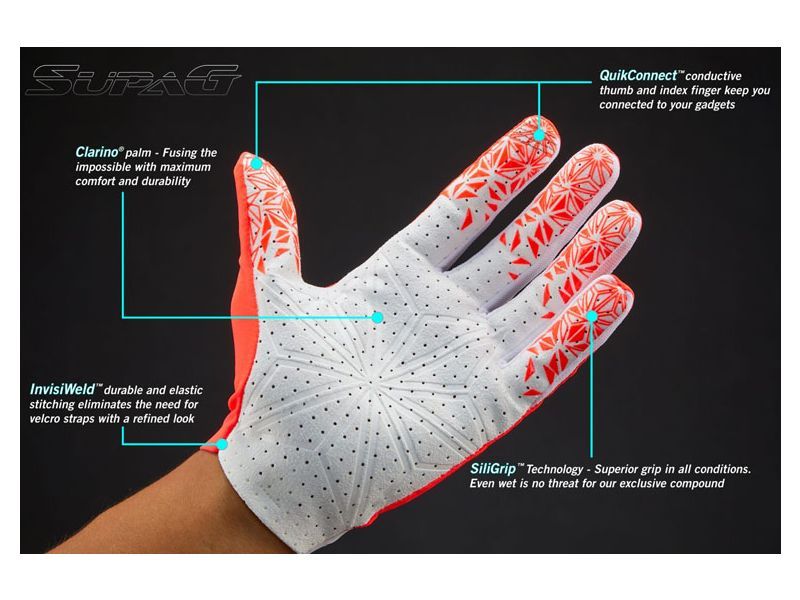 Supacaz SupaG Long Full Finger Gloves