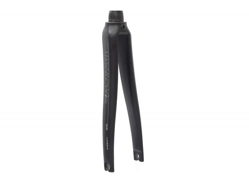 Leader i806tr Full Carbon Fork in matte black color