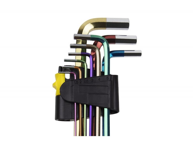 Jeu De 7 Clés Allen (0,7 à 3 Mm) En Acier Carbone - Pour Meubles, Vélo, Guitare, Bricolage - 11