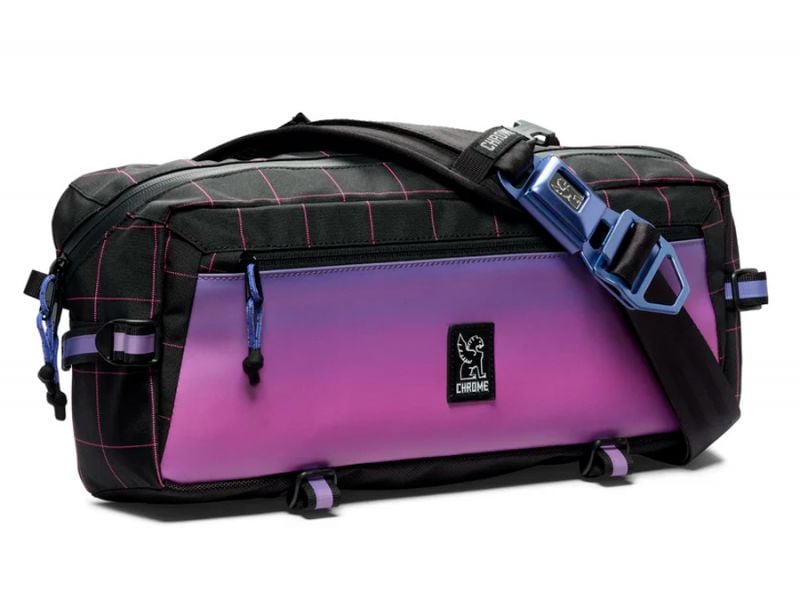 Chrome Industries x True Colors United Kadet Sling Messenger Bag Radiant Grid