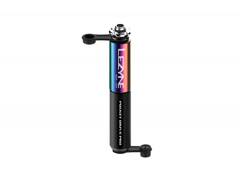 Mini pompa Lezyne Pocket Drive Pro Nero per gonfiare la tua bici