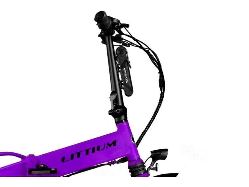 Littium Ibiza Rainbow Folding Electric Bike Purple online
