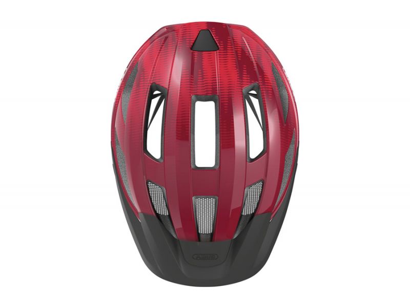 Casco Bici Da Corsa ABUS Macator Unisex | Casco Sportivo Entry-Level Per Uomo E Donna | Adatto Per Capelli A Coda | Taglia L (58-62 Cm)