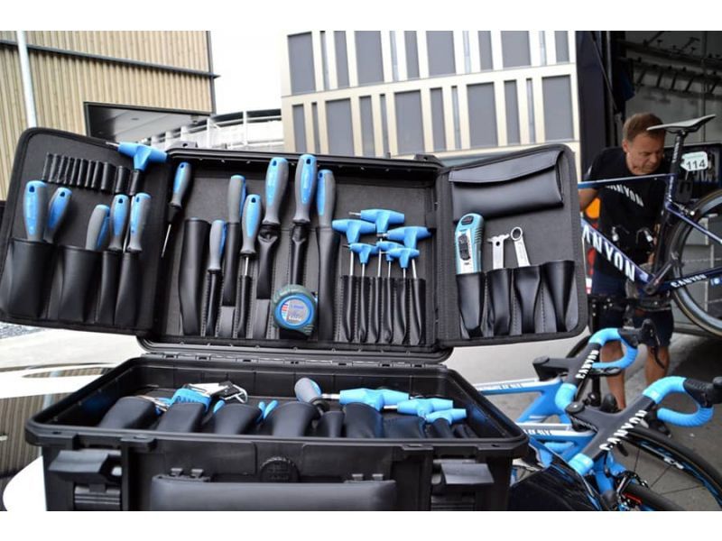 Mallette outils réparation entretien vélos UNIOR Home Kit - VELOSEINE