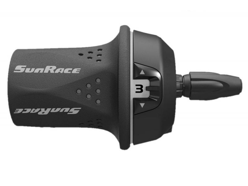 Sunrace GRIP SHIFTER SX TSM21 3V - Dérailleur Poignée De Grip Pour VTT Compatible Shimano/SRAM