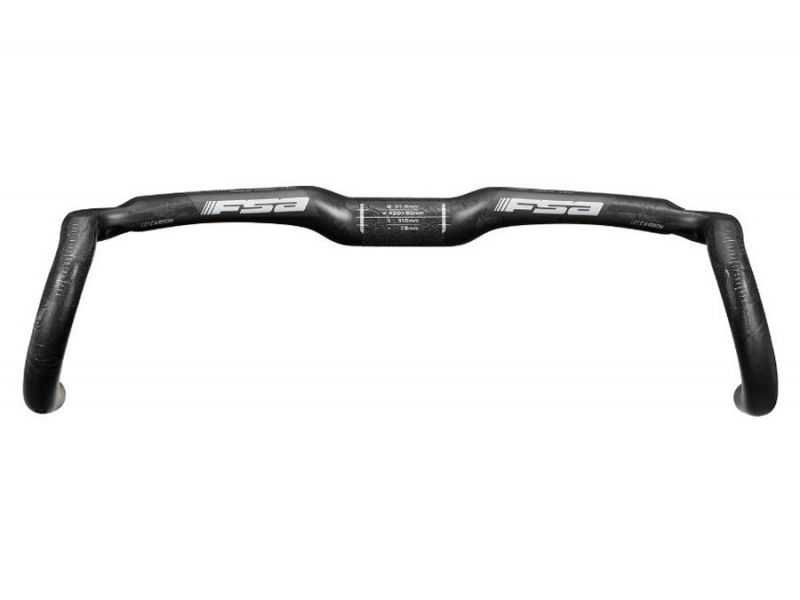 FSA SL-K Compact Carbon Manillar Carretera - UD Carbono/negro - gris