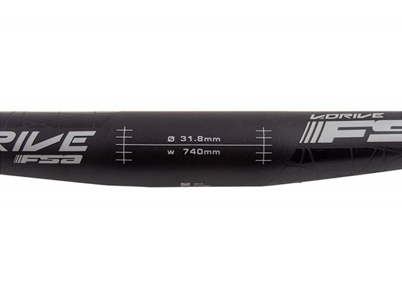 FSA V-Drive MTB Flat Handlebar 740 mm mm Black