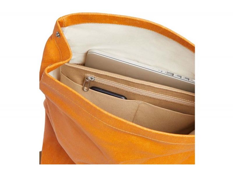 Brooks Pickwick Cotton Canvas Backpack 12L orange online