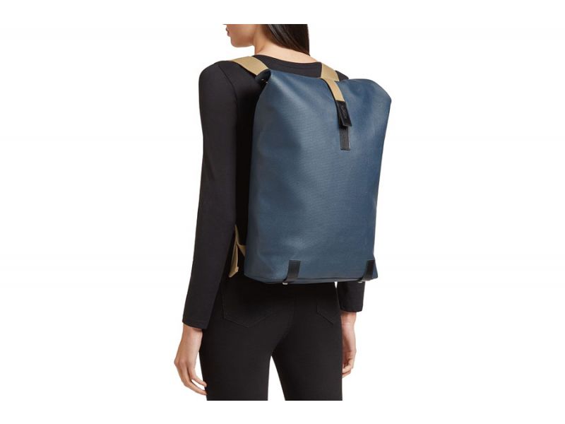 Brooks Pickwick Cotton Canvas Backpack 26L blue online