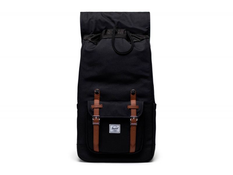 Mochila Herschel Little America 25L negra y marrón