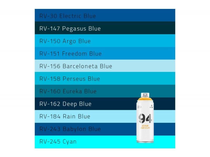 Buy Montana MTN 94 Spray Paint Blue to customize your Bicycle