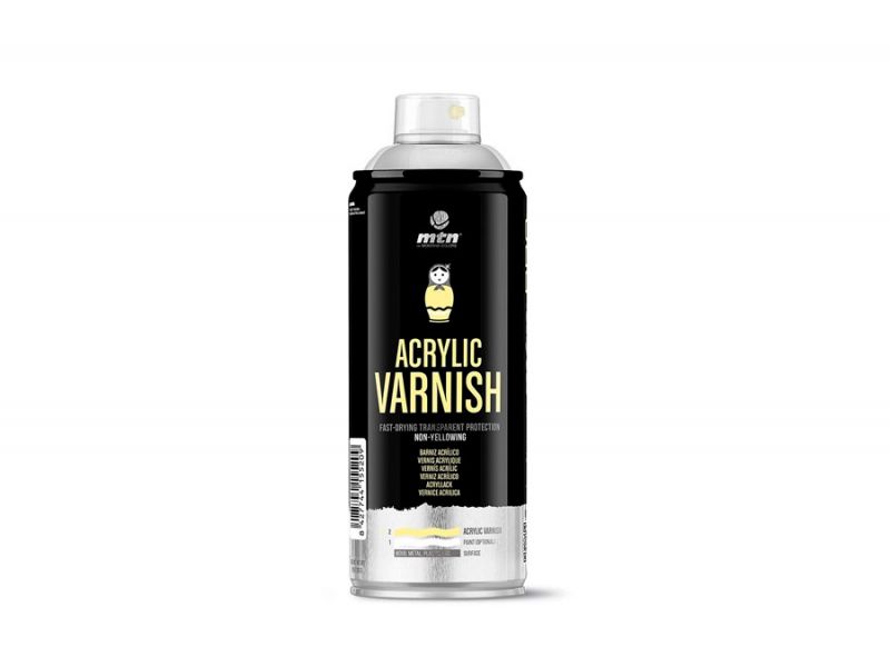 SPRAY VERNIS TRANSPARENT SATINE 400ML