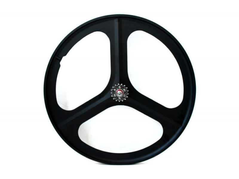 3 spoke shop fixie wheel