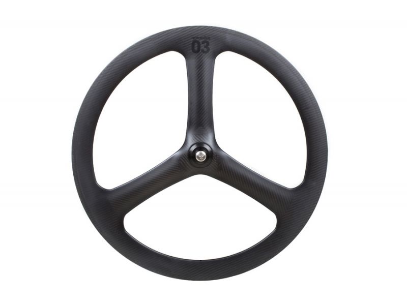 BLB Notorious 03 Full Carbon Front Wheel - Black