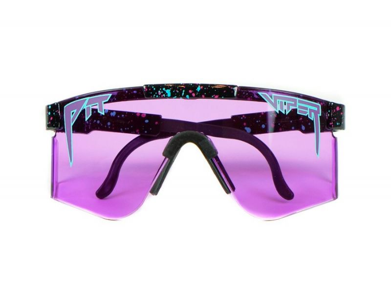 Pit Viper Purple Reign Transparent Glasses - Purple