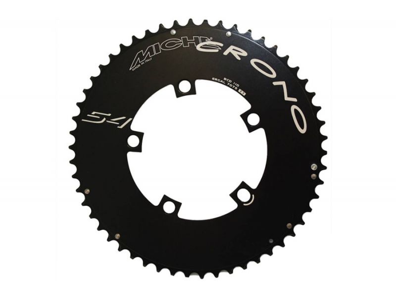 Miche Crono BCD 110mm Chainring Black at Santafixie